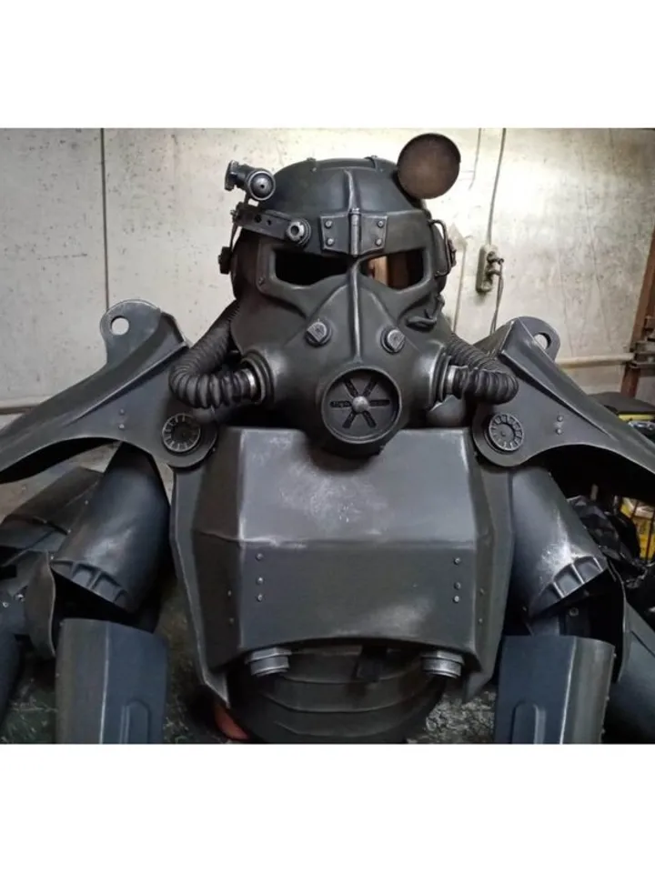 Fallout cosplay - power armor - NOT FOAM - T45d - Fallout 2 - inspired - full ar