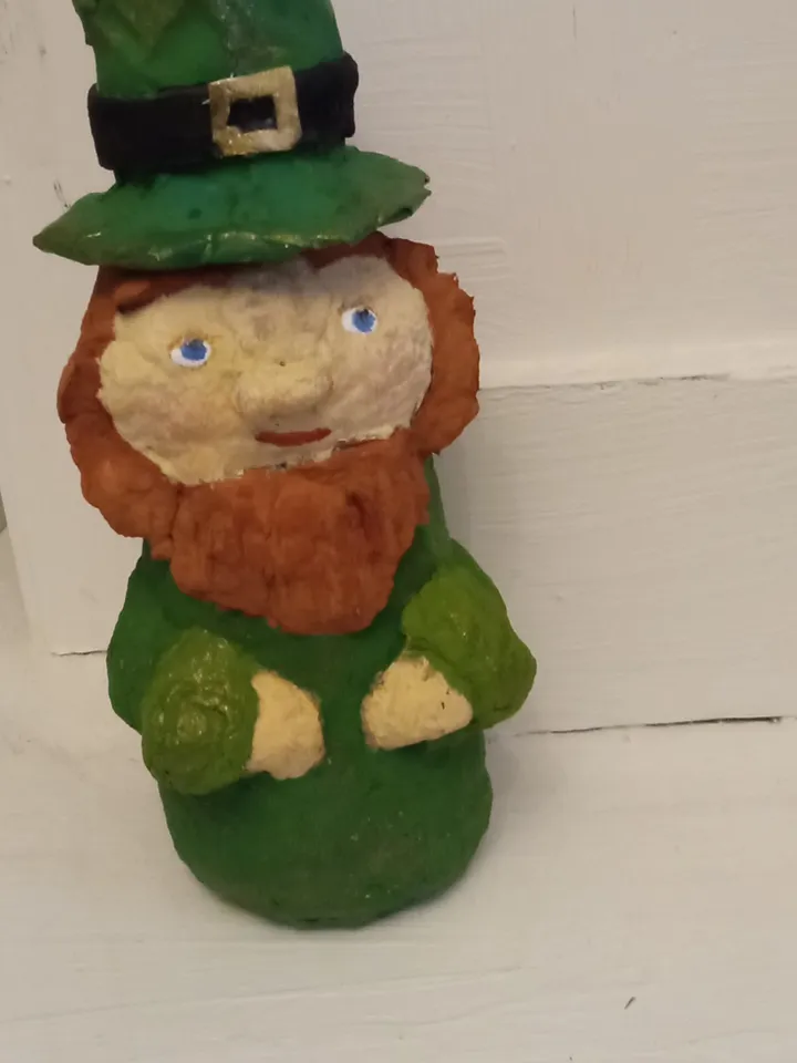 Figurine Leprechaun/Patrick Day home decor/family souvenir/Saint Patrick/St Patrick Day/St.Patrick's gifts/doll redbeard