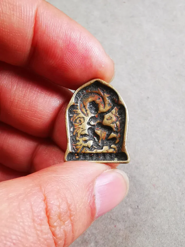 Gandhanra Tibetan Buddha Statue Tsa Tsa Mold,Small Vajrapani Mold,Tsha Tsha Mould For Making Clay Statue