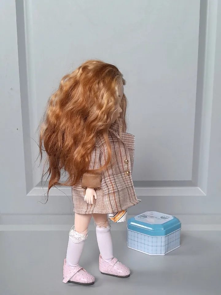 Handmade OOAK BJD Doll, 12.2 Inches