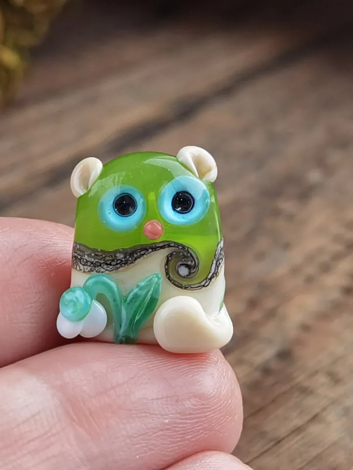 CAT gifts glass figurines Cat figurine Miniature cat gifts cat decor Miniature animals Tiny glass animals Glass cat art Collectible kitten