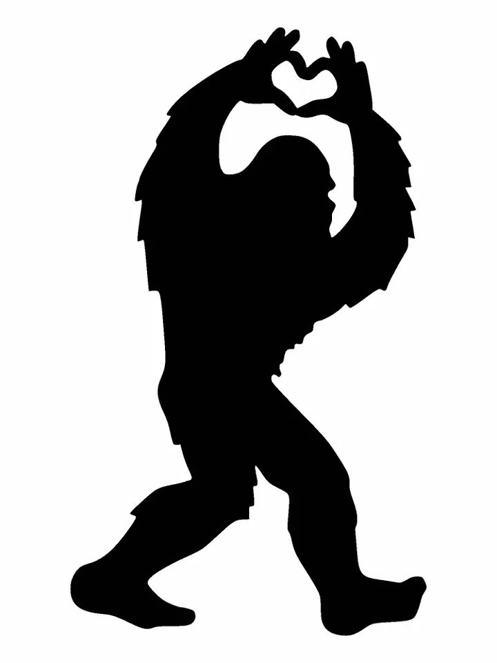 Bigfoot SVG, Bigfoot Mountain Flag svg, Yeti svg, Sasquatch svg, Walking Yeti svg, Bigfoot USA Flag svg, Wild Monster