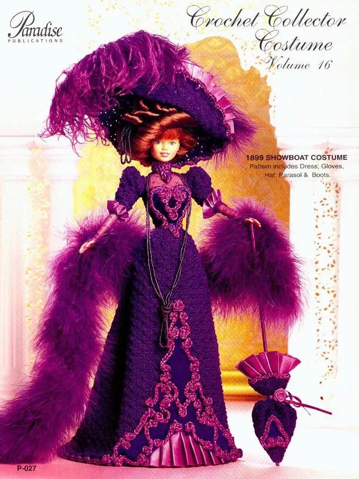 Barbie Dress Crochet Pattern Vintage For Dolls 11 1 2 Digital Download barbie-dress-crochet-pattern-vintage-for-dolls-11-1-2-digital-download