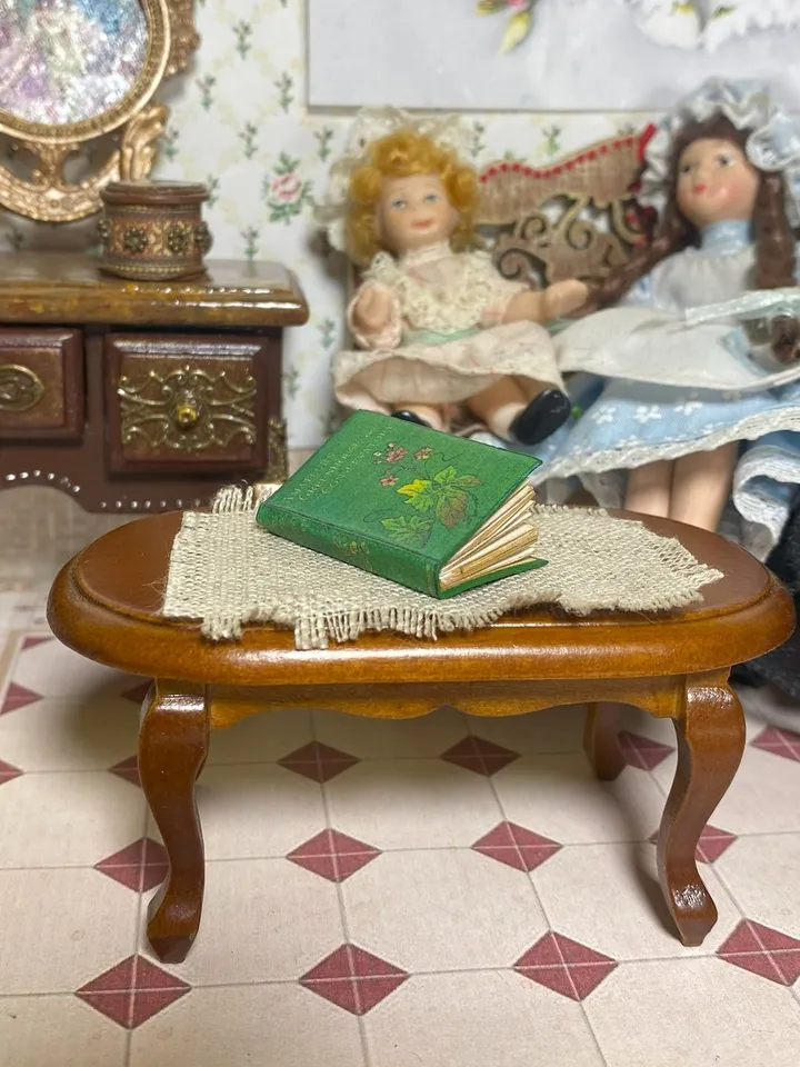 Book for a dollhouse. 1:12. Book for dolls. Handmade.