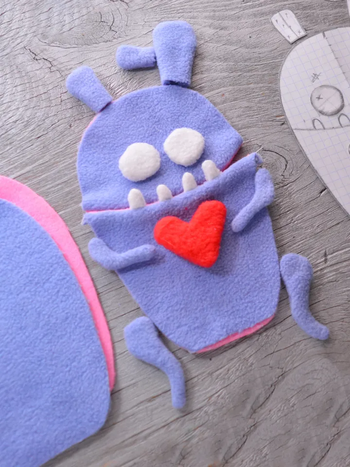 Fleece Plush Cactus PDF Pattern β Soft Toy with Heart & Spikes