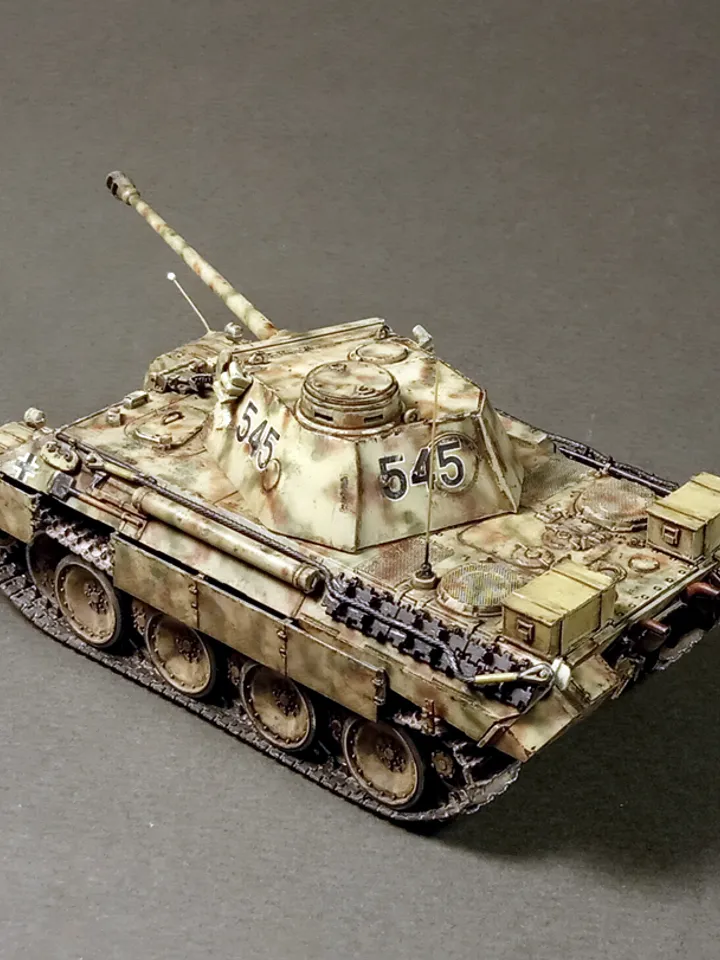 Pro Built model Panther 52th Pz.Abt., Kursk, 1/72 scale