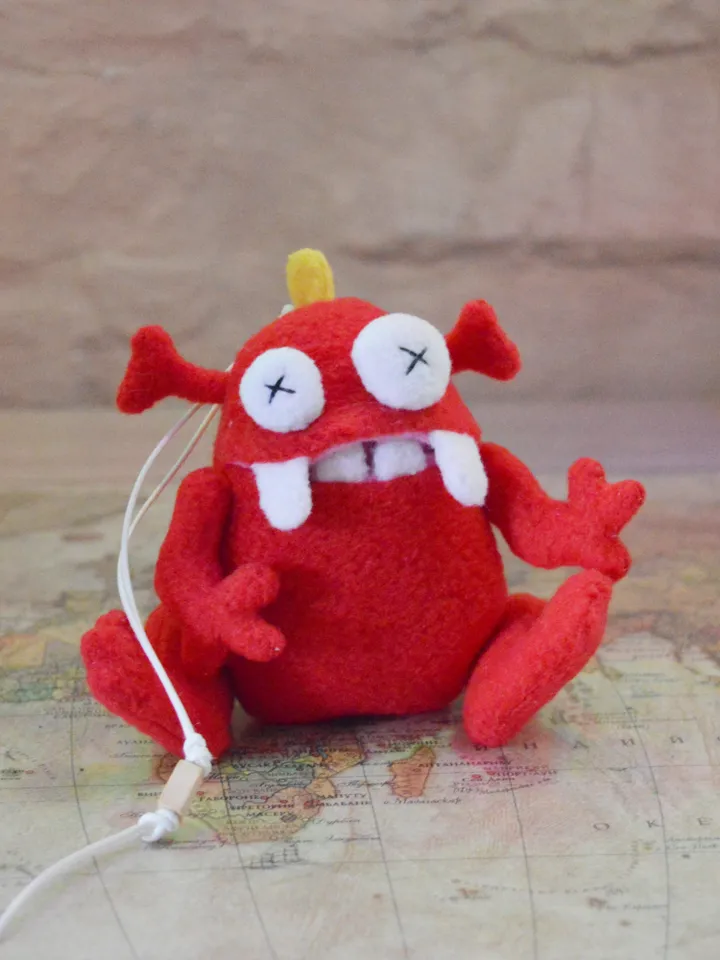Fleece Plush Toy Pattern – Dragon Tail Monster Softie PDF