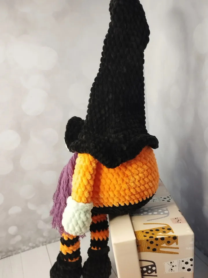 Halloween Gnome Witcher Crochet PATTERN PDF English