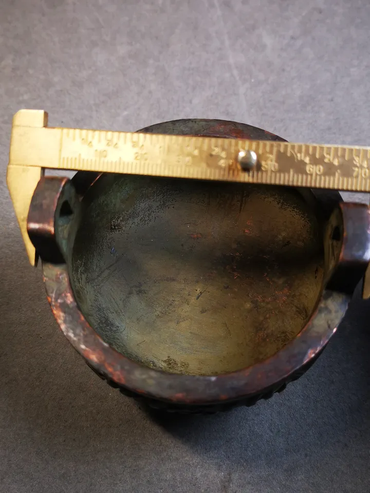 Gandhanra Vintage Chinese Censer,Amphora Incense Burner,for Incense and Offering