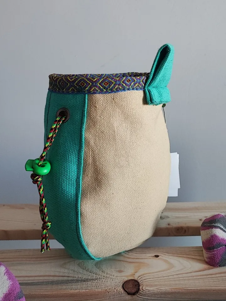 Chalk bag Motivation Don't give up for rock climbing