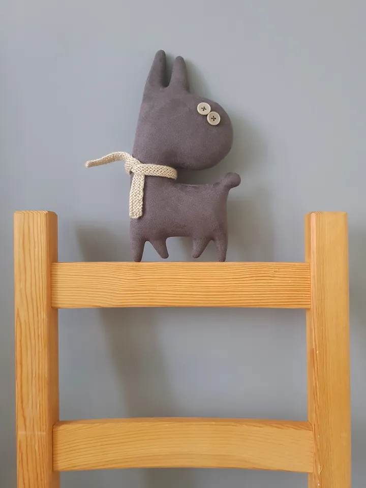 Stuffed Horse sewing pattern PDF and Tutorial in English, stuffed animal sewing diy, rag doll pattern