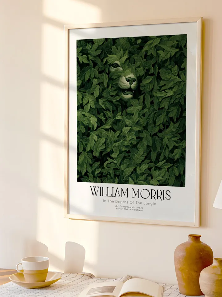 William Morris Wall Art, Vintage Botanical Print, Floral Poster Arts Decor, Digital Download, William Morris Print Digital Download AA4