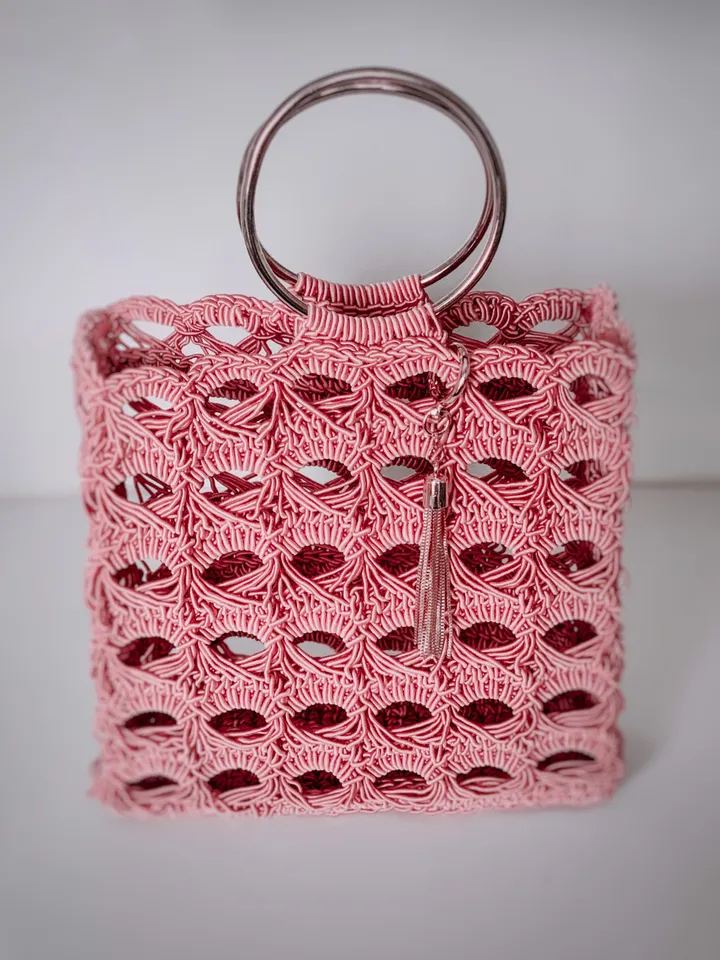 Crochet mesh bag, net avoska bag, market vegan bag, woven bag, eco friendly bag, macrame purse, zero waist