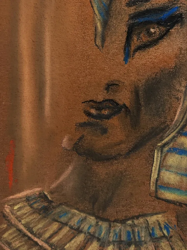 Pharaon framed interior painting