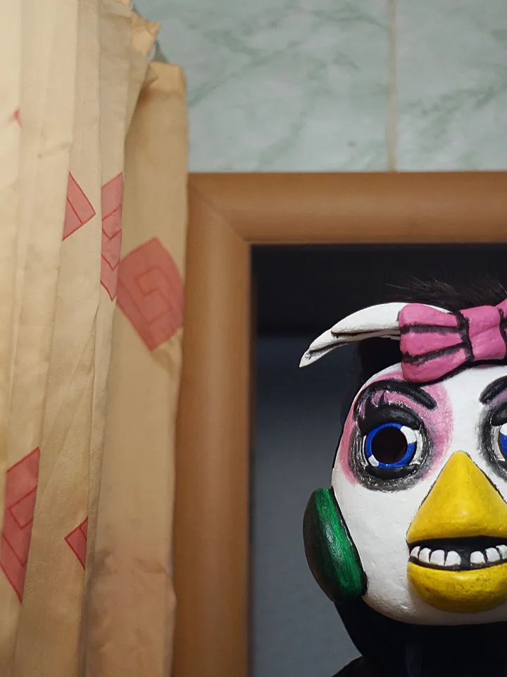 FNAF Chica GlamRock Security Breach mask Five Nights at Freddy Follower Halloween Animatronics