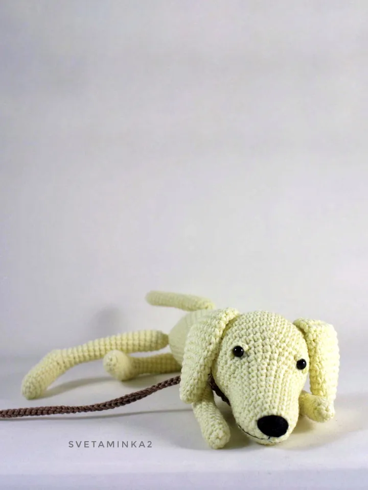 Crochet Labrador Pattern. Labrador Amigurumi Pattern. Crochet Pattern Dog. Digital Download. PDF.