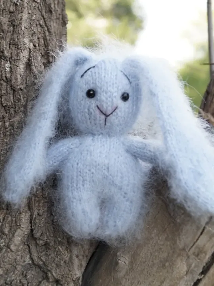 Bunny knitting pattern. PDF. Amigurumi tutorial. Animal pattern. Rabbit. Easter