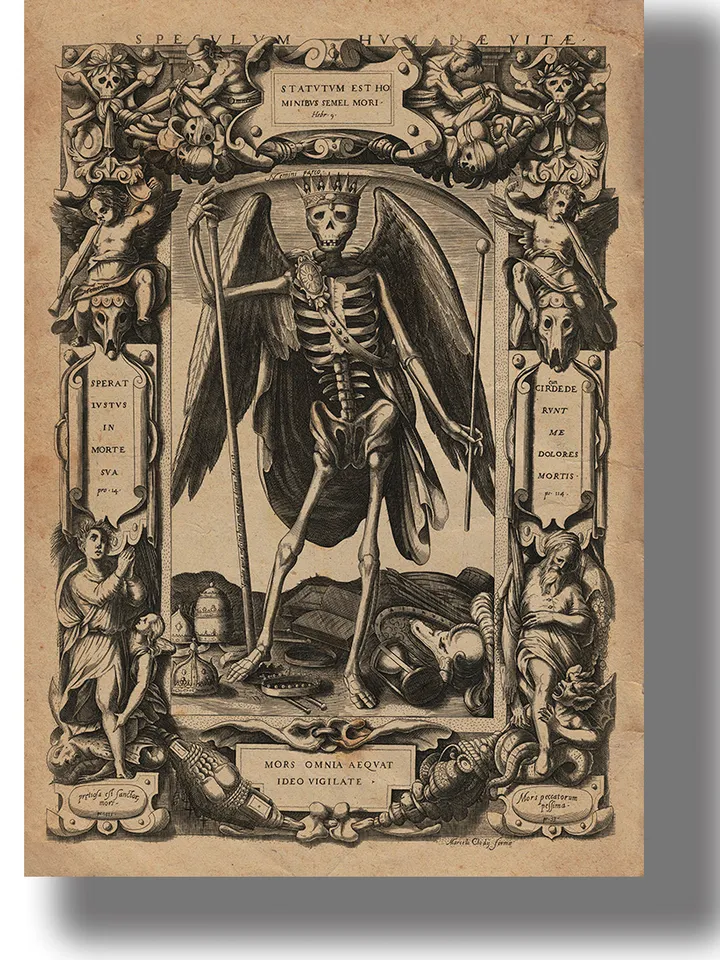 Speculum Humanae Vitae. The Mirror Of human life.