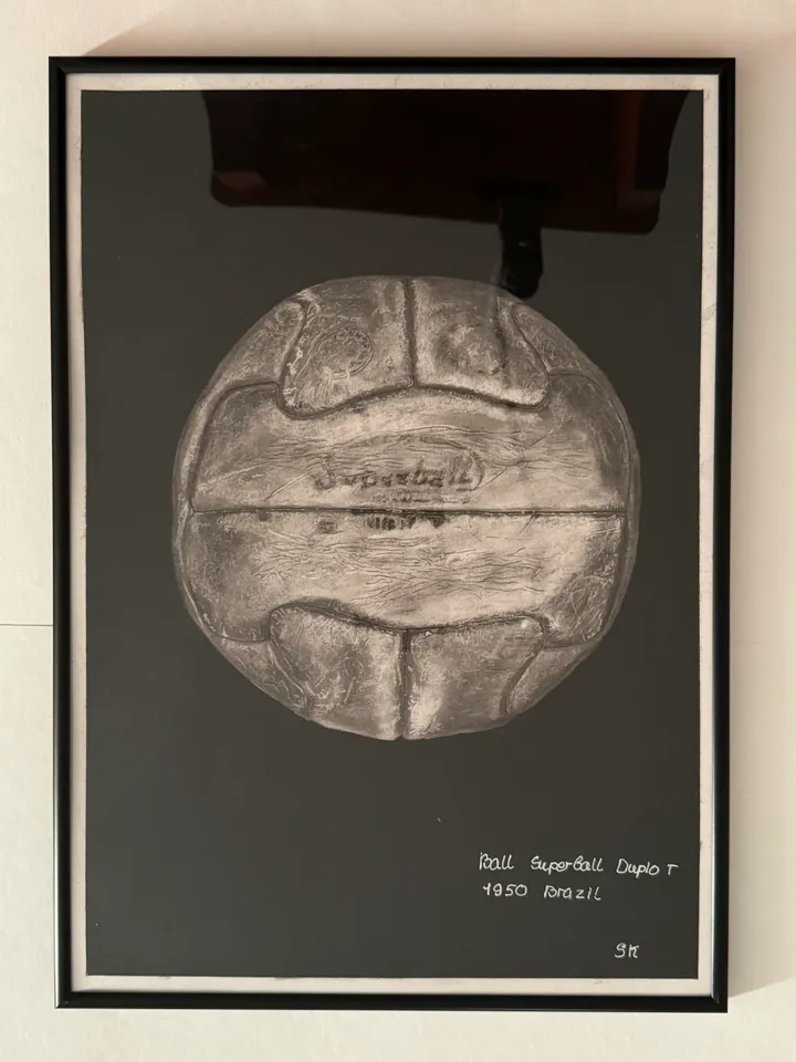 “World Cup ball” 1950 Brazil №4 from 16 pcs“ art collection 4