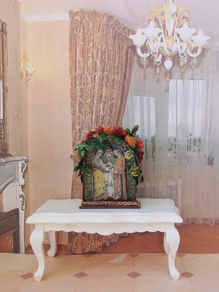 Nativity Scene. Dollhouse Miniature. 1:12. Handmade. Christmas. Christmas Gift. Author's design.