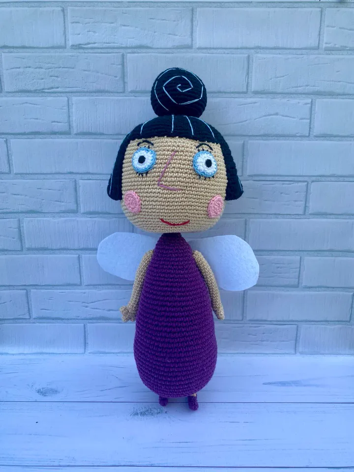 Nanny Plum by Little kingdom PDF crochet pattern