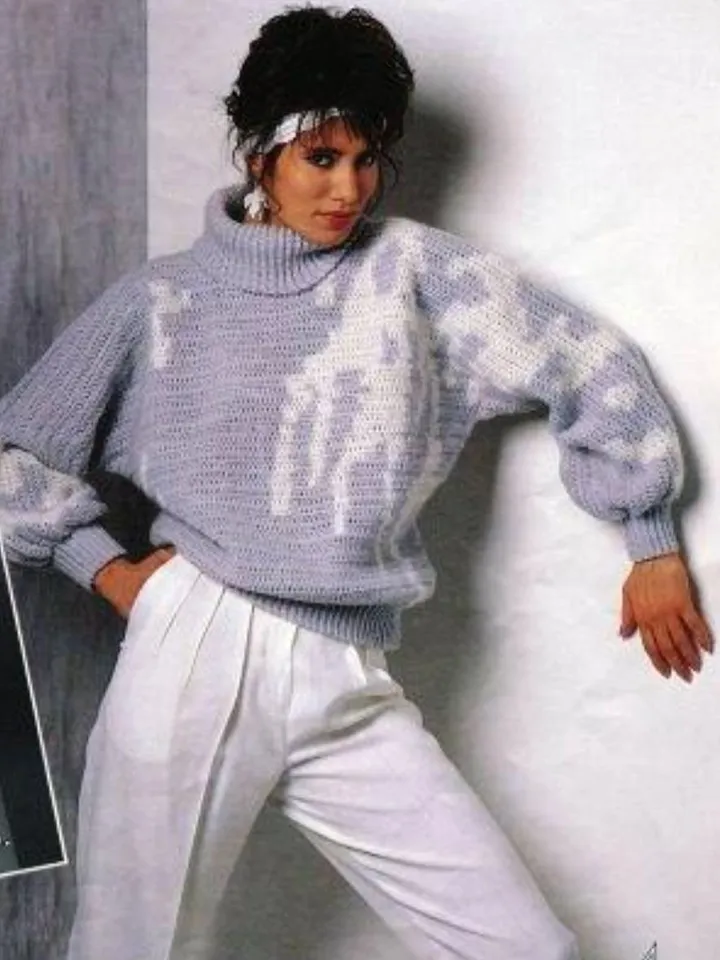 Sweater crochet pattern, women sweater crochet, easy sweater pattern