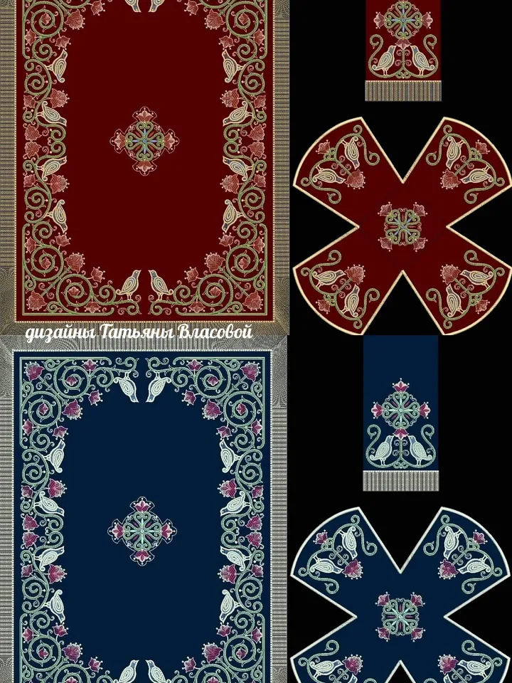 "Feofania" set of designs for machine embroidery