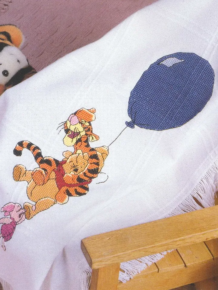 Winnie Pooh and Friends Cross Stitch Pattern Digital Download PDF
