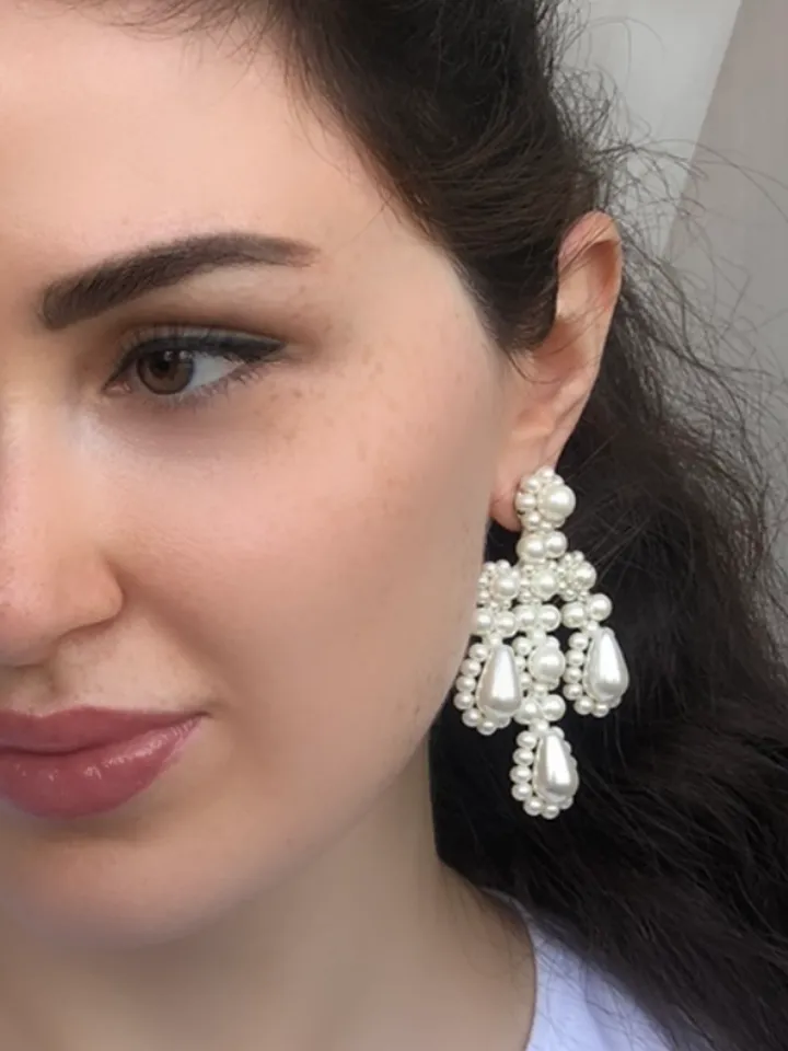 Pearl Drop Earrings