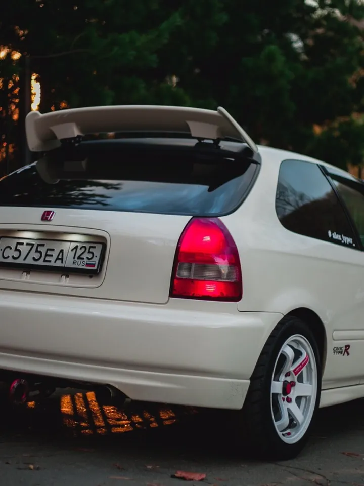 EK9 JDM Civic 96-00 Type R Wing Spoiler Tilt Riser Lift Brackets 3dr compact