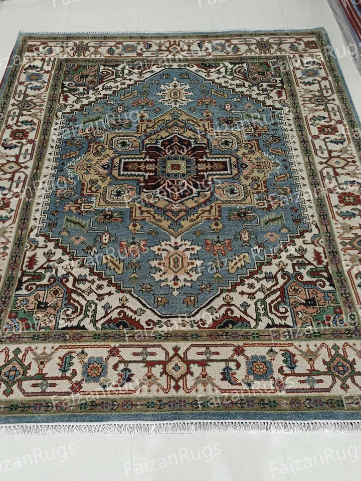 Antique Modern Oushak Rug Handmade 100% Wool Rug Pastel Area Rug Pastel Oushak Rugs for Living Bedroom Dining Office 8x10 9x12 10x14 12x15