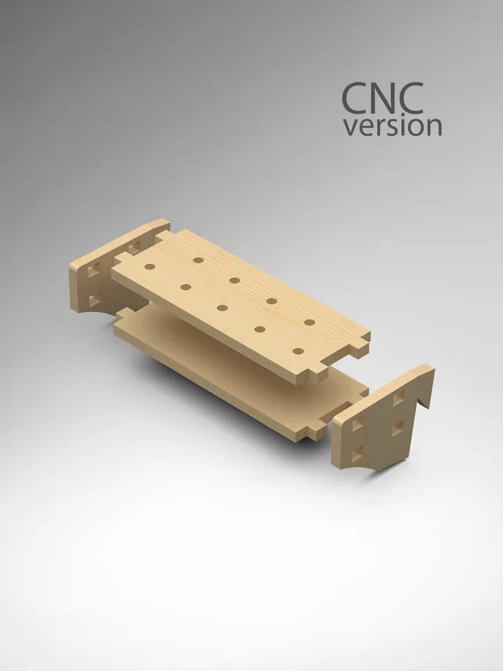 Drill bits for concrete Rack Plans (PDF, SVG) for Workshop – DIY French Cleat Storage System