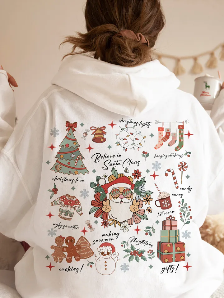 Retro Christmas PNG, Vintage Santa Claus Png, Groovy Christmas png, Christmas Shirt sublimation, Merry Christmas png, Christmas Vibes PNG