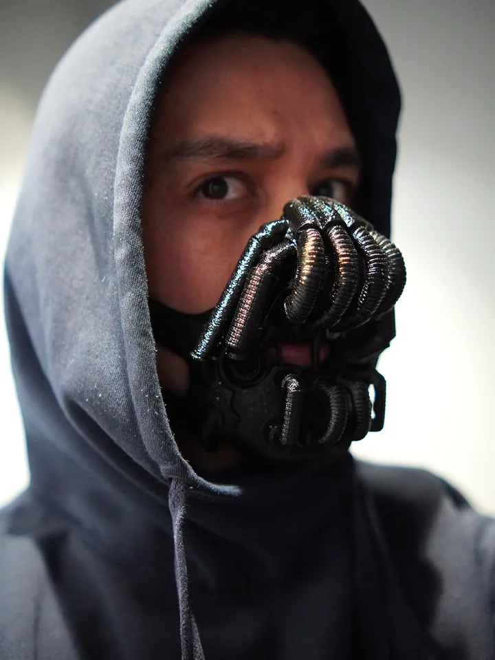 Bane mask from Batman BANE BATMAN mask