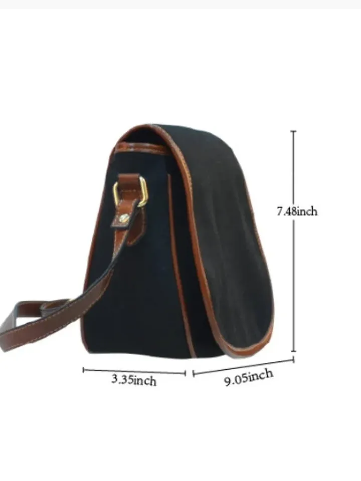 Custom Saddle Bag Photo Print, Put Picture on Personalized Bag, Your Image on Saddle Bag, Funny Gift Idea