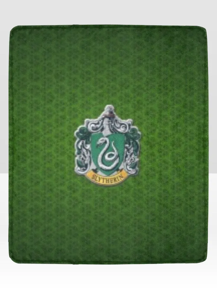 Slytherin Blanket Lightweight Soft Microfiber Fleece