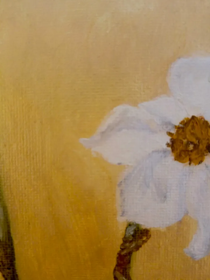 Oil Painting Daffodils