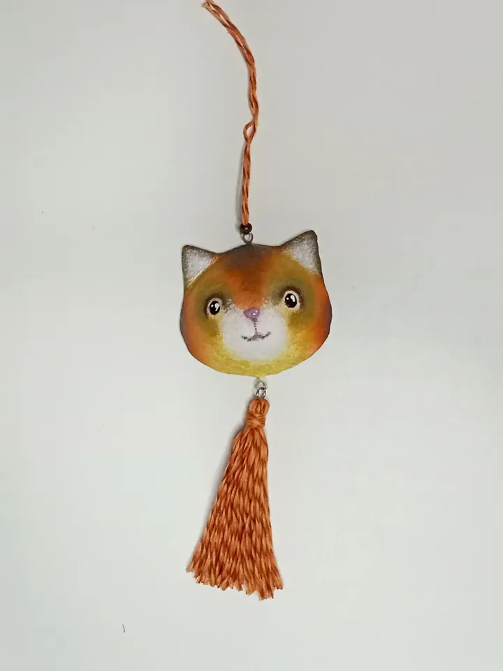 Custom fox head paper mache wall mount/Personalized faux taxidermy paper mache animals head/Cute animals head sculpture wall hanging