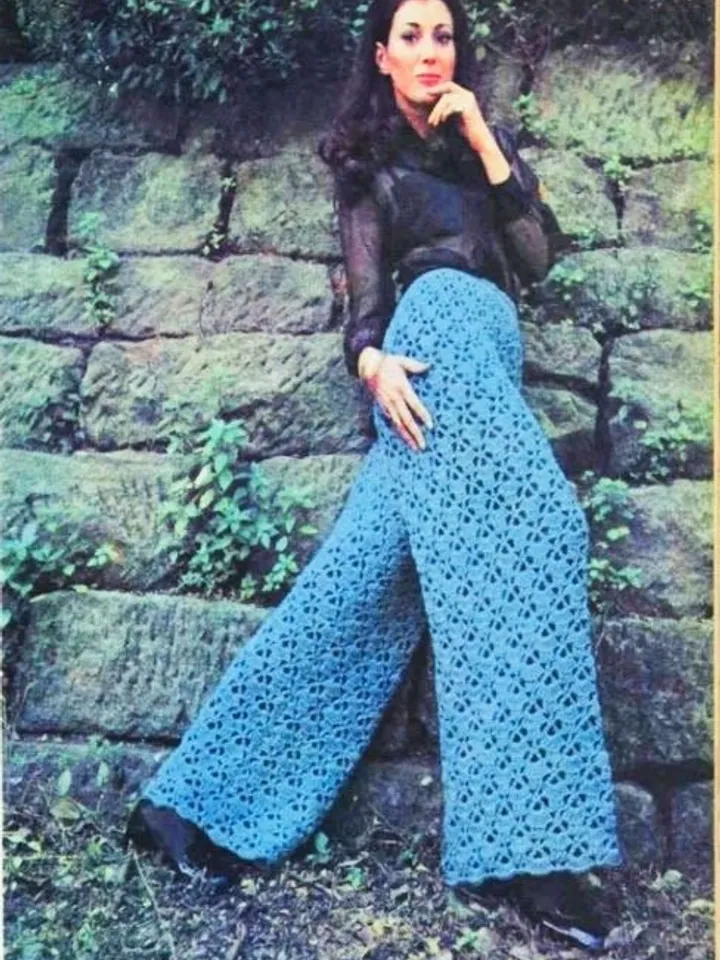 Pants crochet pattern, lace pants crochet, trousers crochet pattern pdf