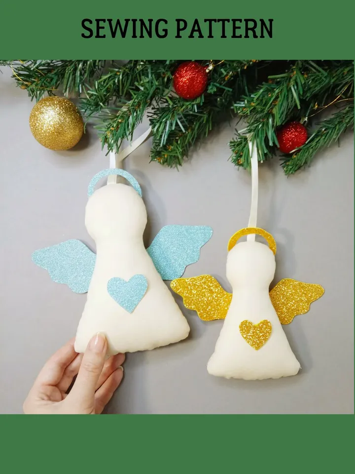 Angel Ornament Pattern PDF (2 sizes)