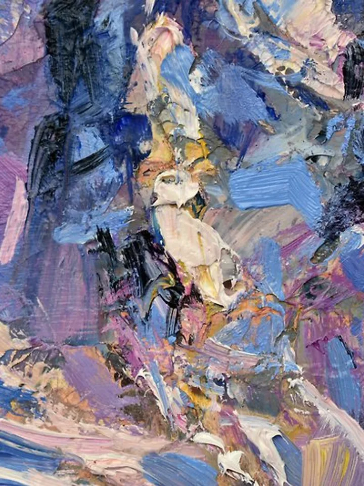 Mountains Painting Landscape Rocky Mountains Artwork Snowy Peaks