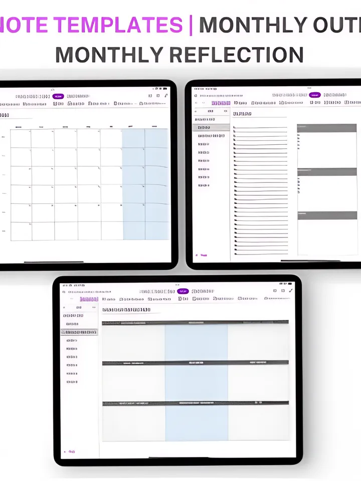 Onenote Project Planner, Digital Planner