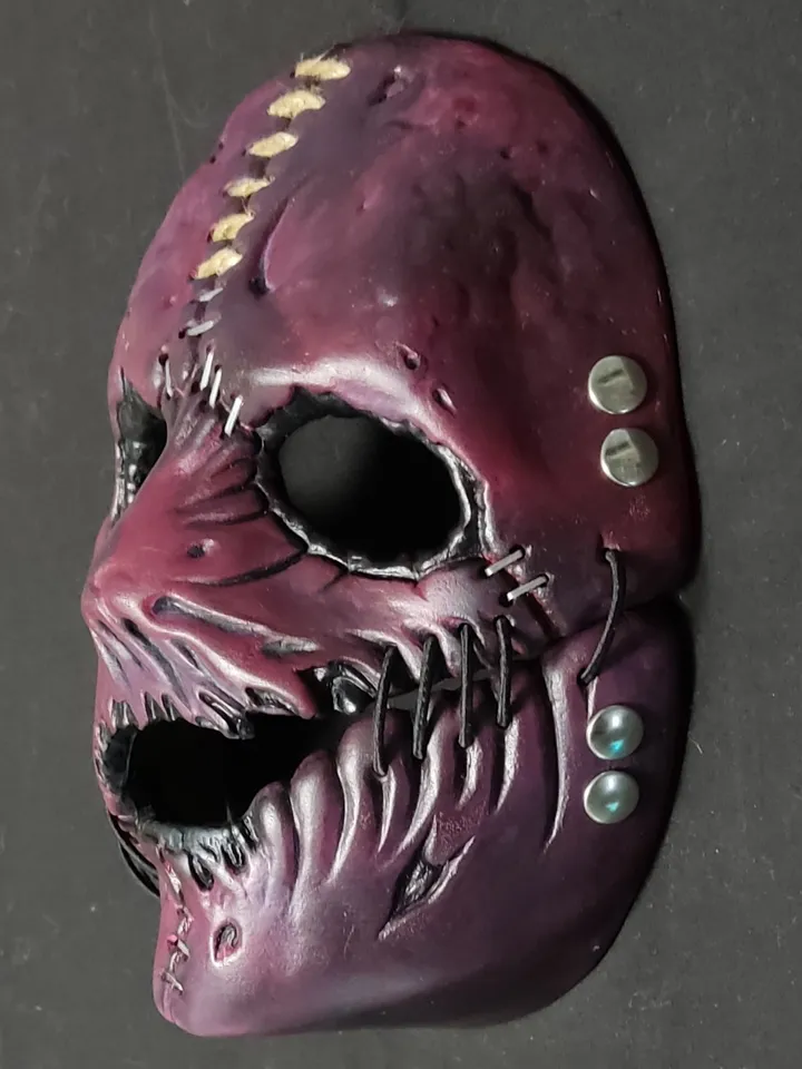 Buy Slipknot Corey Taylor Vol.3 mask for Halloween, cosplay, show and collecots(RED)