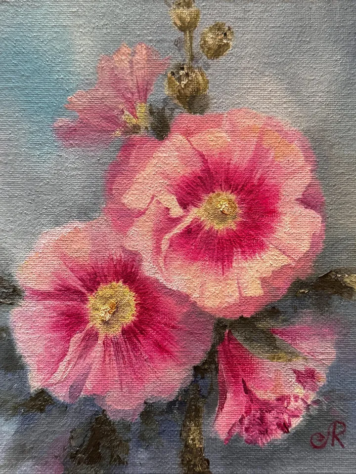 Flowers Original Painting Floral Oil Wall Art