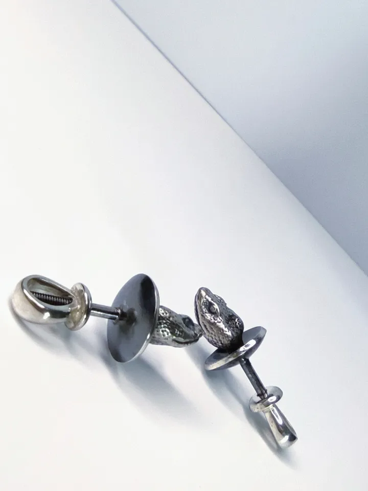 Stud Earrings - Year of the Snake - Anaconda