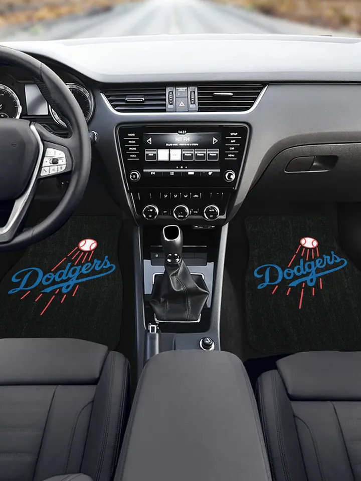 Los Angeles Dodgers Front Car Floor Mats Set of 2