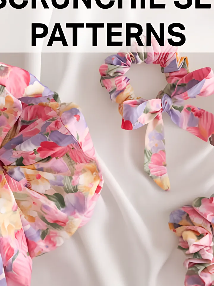 Beautiful Scrunchie Sewing Patterns