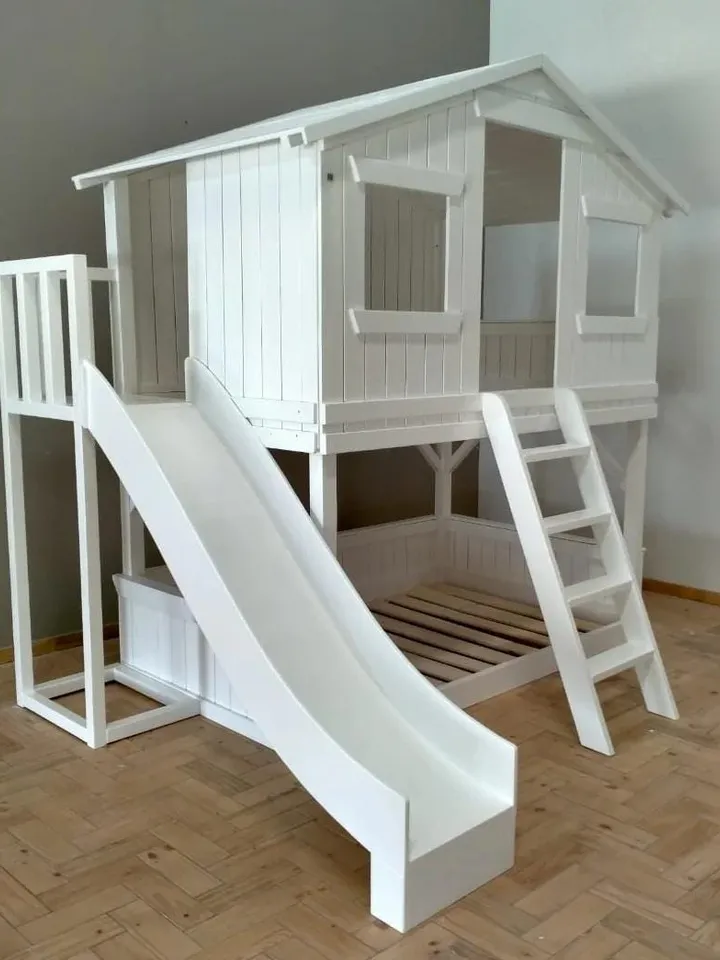Handmade Inspired Toddler | Furniture & Toys Children's modern Bed Playhouse