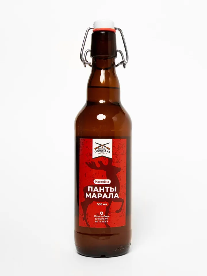 Maral antler tincture 100%, 500 ml