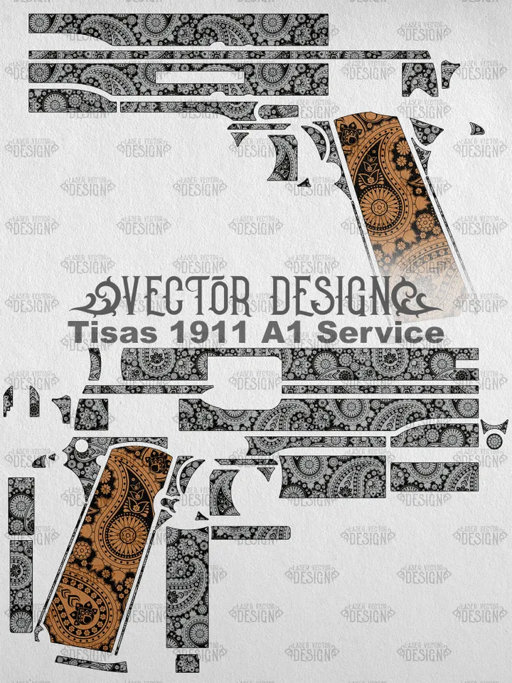 VECTOR DESIGN Tisas 1911 A1 Service Ornament